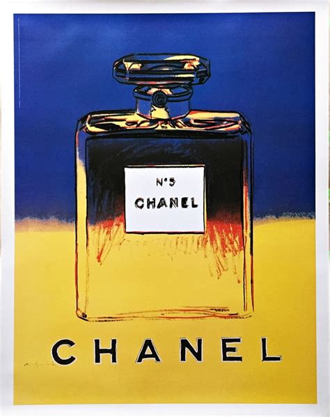 andy warhol chanel no 5 print uk